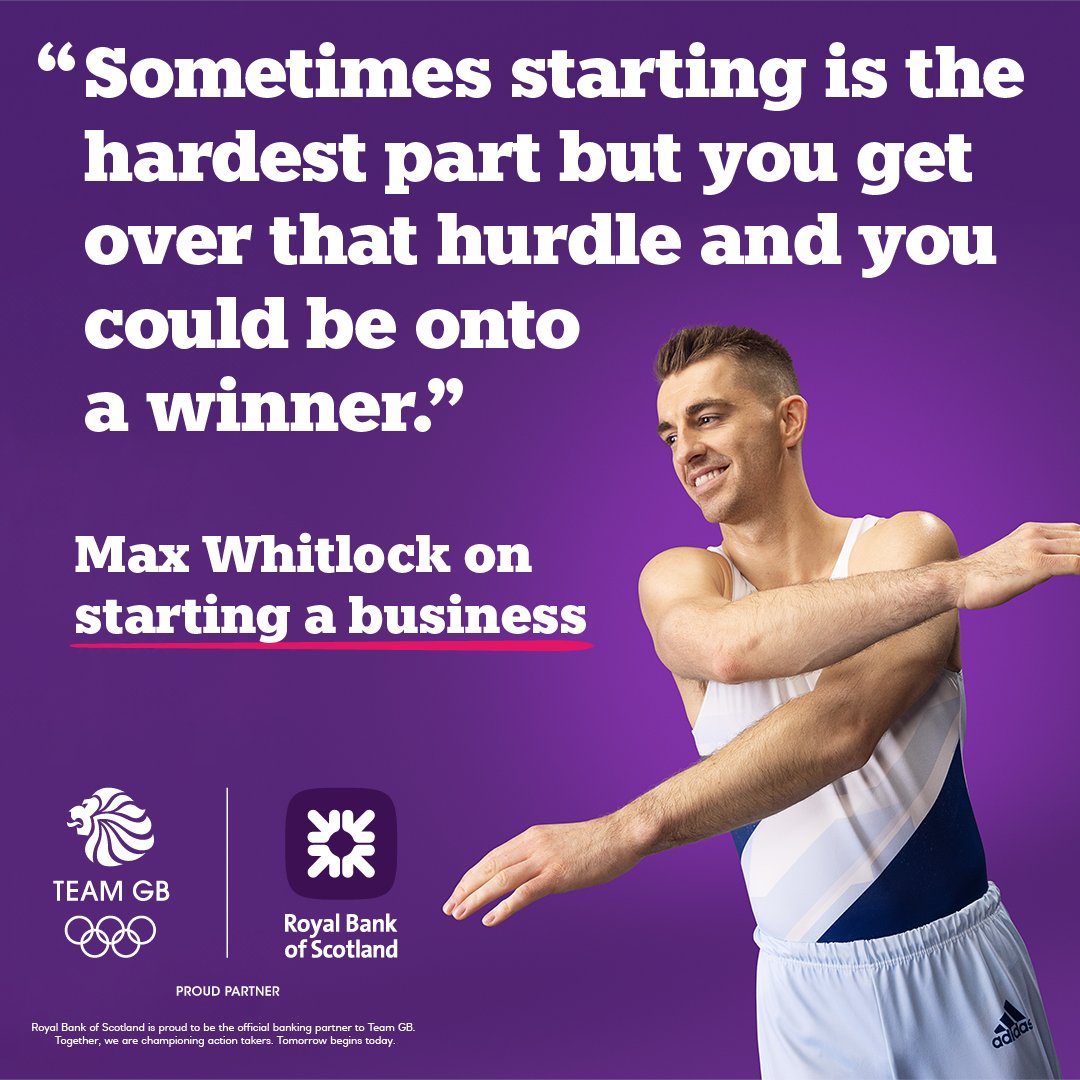 Beyond the Podium: check out the first in our new series of Team GB videos. First up, Max Whitlock talks about how he started and grew his business, while still competing as one of the world's top gymnasts. rbs.co.uk/business/insig…