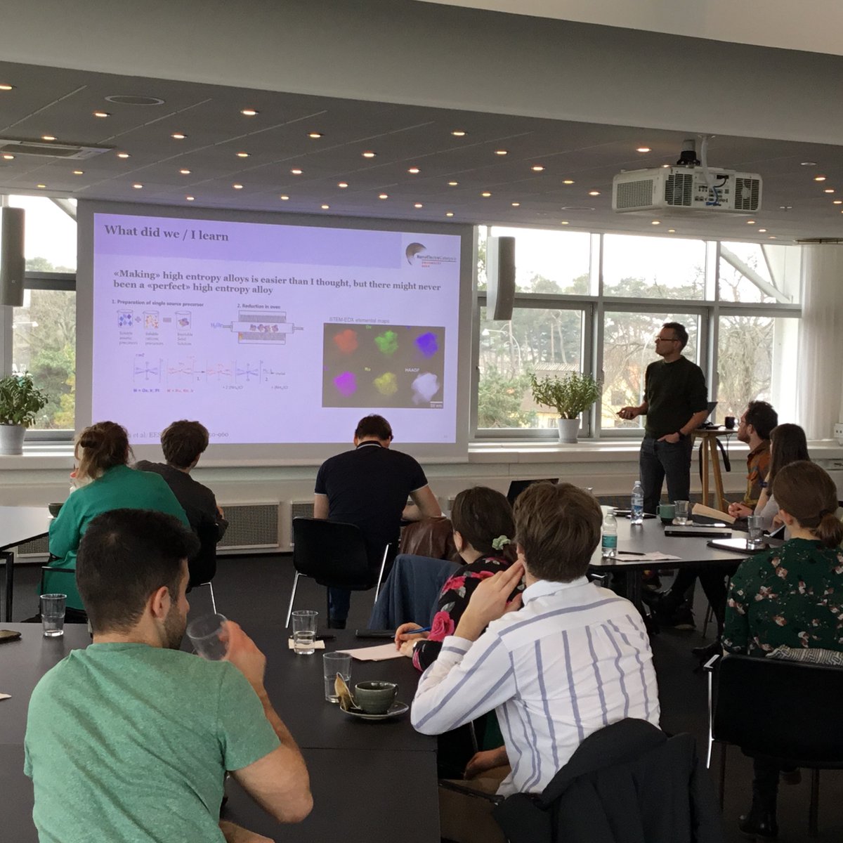Center for High Entropy Alloy Catalysis @ UCPH (@heacatalysis) on Twitter photo Our #CHEAC retreat 2024 is well underway with the PIs Jan Rossmeisl, Rebecca Pittkowski <a href="/RPittkowski/">Rebecca Pittkowski</a> Matthias Arenz <a href="/ArenzLab/">ArenzLab</a> and Søren Scott <a href="/scott_soren/">Soren Scott</a> sharing their thoughts on CHEAC research from the beginning through here-and-now and into the future <a href="/CHEMUCPH/">Department of Chemistry, University of Copenhagen</a> Our #CHEAC retreat 2024 is well underway with the PIs Jan Rossmeisl, Rebecca Pittkowski <a href="/RPittkowski/">Rebecca Pittkowski</a> Matthias Arenz <a href="/ArenzLab/">ArenzLab</a> and Søren Scott <a href="/scott_soren/">Soren Scott</a> sharing their thoughts on CHEAC research from the beginning through here-and-now and into the future <a href="/CHEMUCPH/">Department of Chemistry, University of Copenhagen</a>