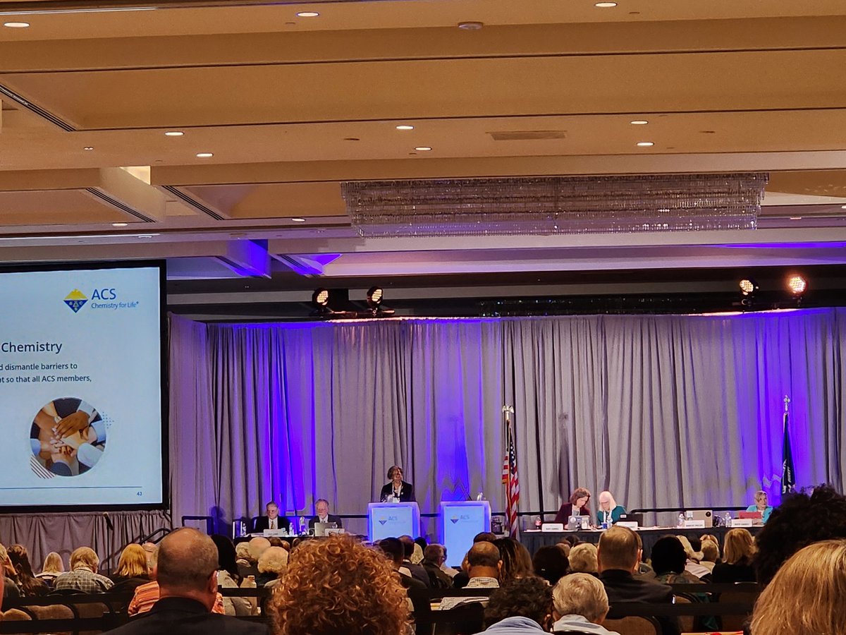 Raychelle Burks (@drrubidium) on Twitter photo As an elected Councilor of the <a href="/AmerChemSociety/">American Chemical Society</a>, I am currently in the Council meeting. Speaking now is Dr. Dorothy Phillips, ACS President Elect. She is our first African-American woman to be in the presidential succession in the 150-year history of ACS. #BGM As an elected Councilor of the <a href="/AmerChemSociety/">American Chemical Society</a>, I am currently in the Council meeting. Speaking now is Dr. Dorothy Phillips, ACS President Elect. She is our first African-American woman to be in the presidential succession in the 150-year history of ACS. #BGM