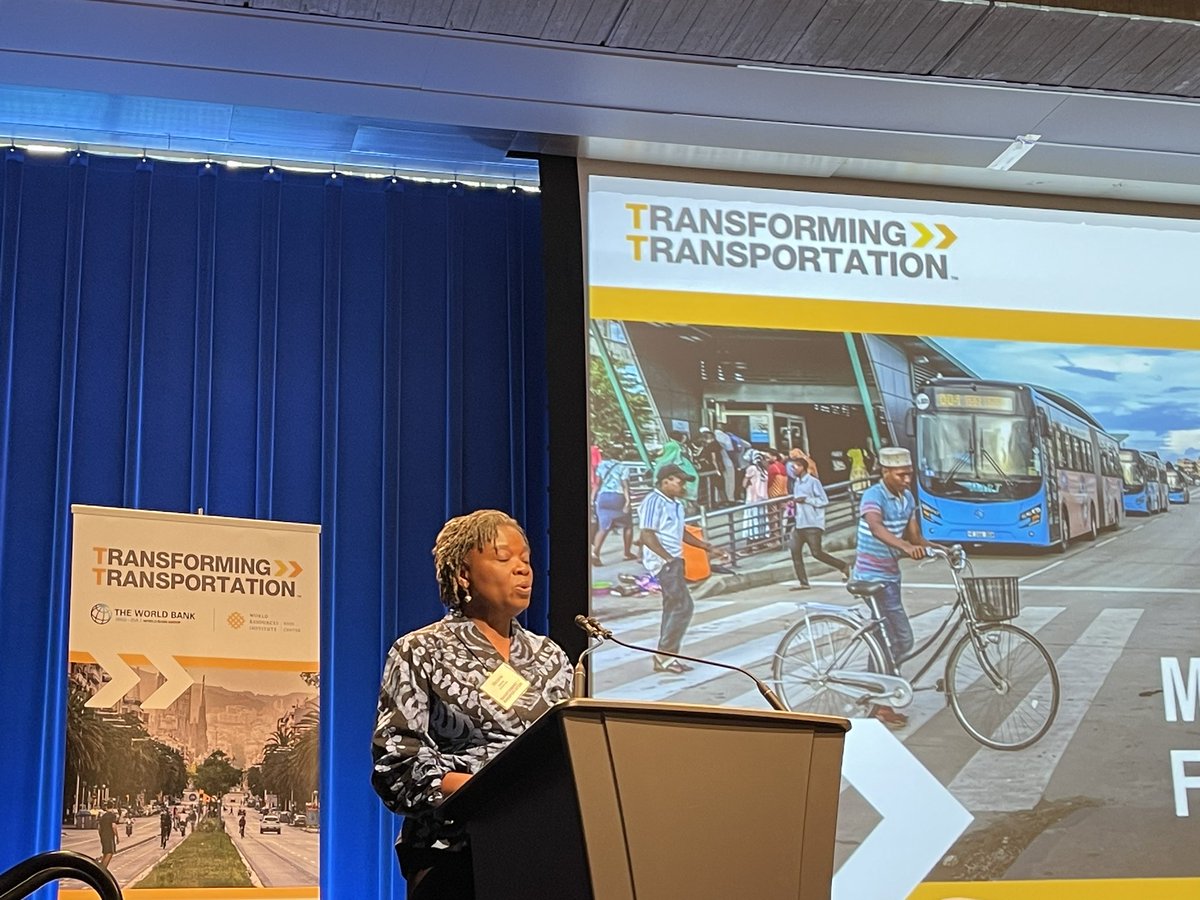 Avoid a car centric development in African Cities. Urban Mobility Agenda in Africa: Bus Rapid Transport on separate lanes, Active Mobility -walking and cycling - in most African cities currently the primary mode of transport and Electric Mobility: e-bus and 2-3 wheelers. #ttdc24