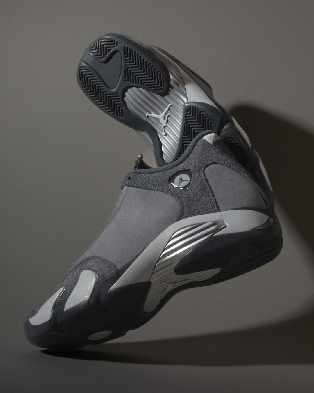 Jordan retro 14 grey sales