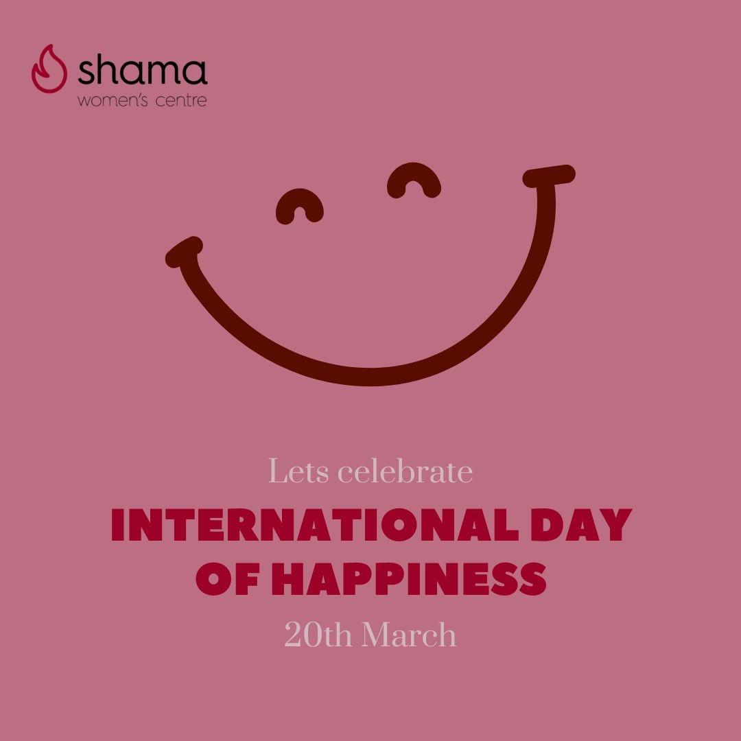 Spread some happiness today by doing an act of kindness! Let's make the world a happier place together. 🌟🌼

#InternationalDayofHappiness #ShamaWomensCentre #Happiness #ActOfKindness #Smile #Leicester