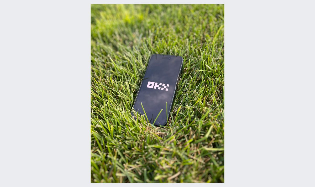 okx's tweet image. Touch grass 🍃