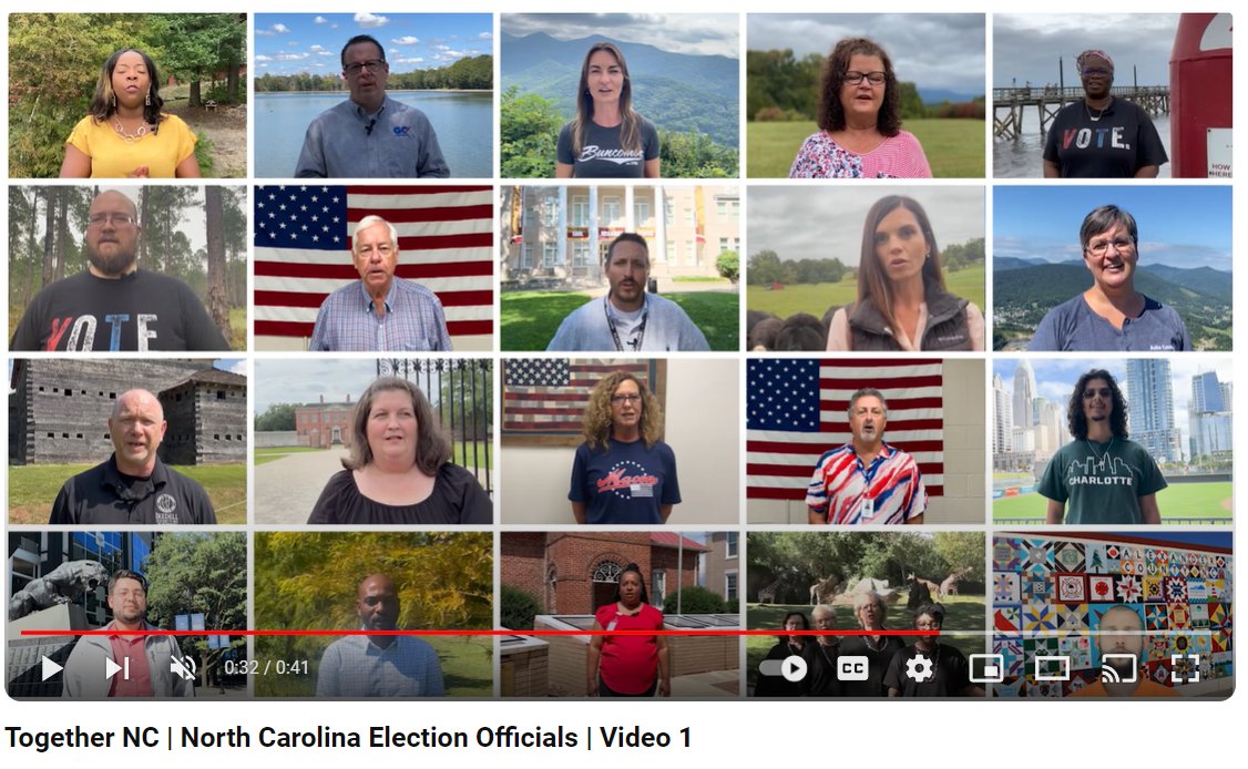 For us, election security is part of our daily lives. It’s our mission to make sure your vote counts! Check out our new video, NC Together: bit.ly/47K5dlo #NCpol #YourVoteCountsNC