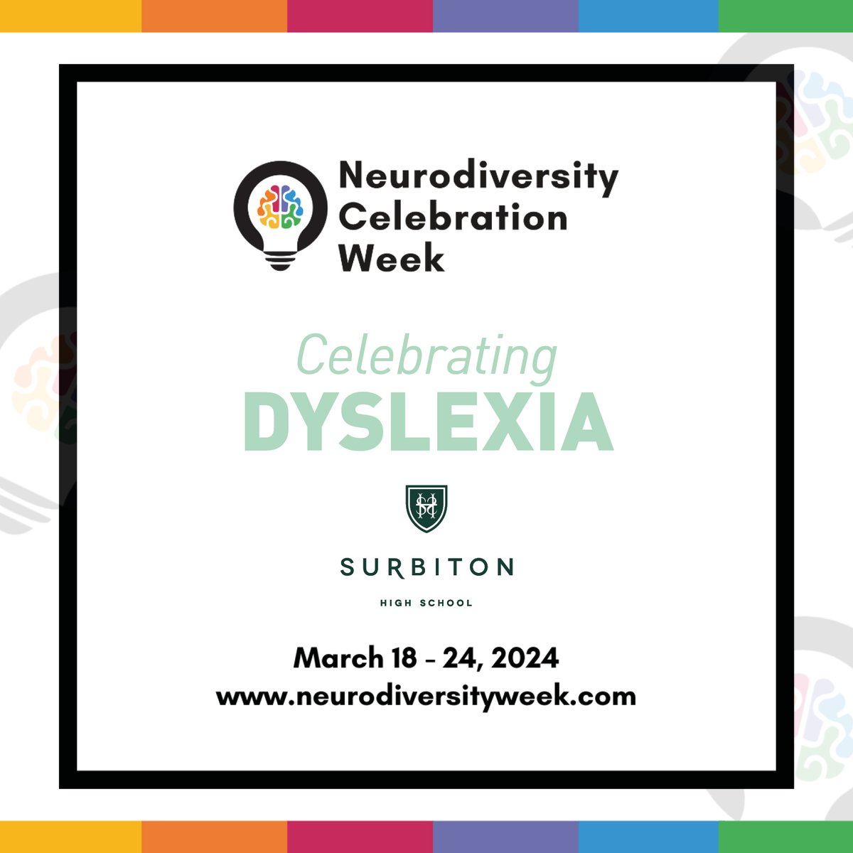 🧠 Around 10% of the population are dyslexic, with many more showing symptoms. Dyslexia can impact reading, writing, and processing info. Despite challenges, dyslexic individuals often excel in creativity, problem-solving, and communication. #NeurodiversityCelebrationWeek