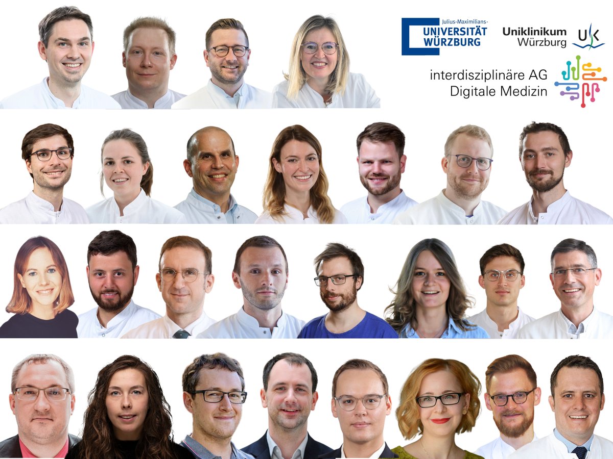 In der neuen interdisziplinären AG Digitale Medizin iAGDM vernetzen sich verschiedene Abteilungen des #UKW und @Uni_WUE, um Synergien zu nutzen und die Digitalisierung in der medizinischen Forschung, Lehre und Behandlung weiter voranzutreiben. PM ➡️ukw.de/aktuelle-meldu…