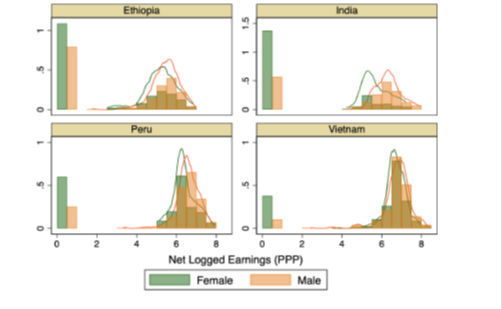 @ManuGalasso <a href="/beegle_kathleen/">Kathleen Beegle</a> 11. <a href="/MarcelloPerezAl/">Marcello Perez-Alvarez</a> <a href="/EconCath/">Frau Prof. Dr. Catherine Porter</a> <a href="/AnvitaRam/">Anvita Ramachandran</a>: gender gap in earnings is consistent across 4 LMICs represented in Young Lives survey, but declines for ind of higher cognitive skill in 2 countries