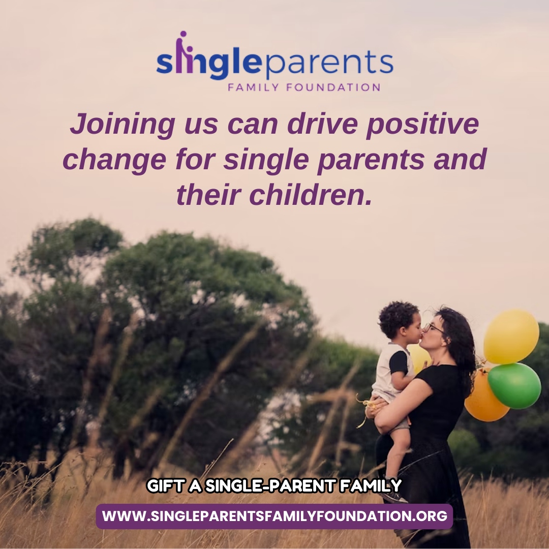 🤝 Your participation can ignite a ripple effect of positive change. 

By joining The Single Parents Family Foundation, you become a driving force in improving the lives of single parents and their children.

#singleparentfamilyfoundation #singleparentfamilies #singleparentday