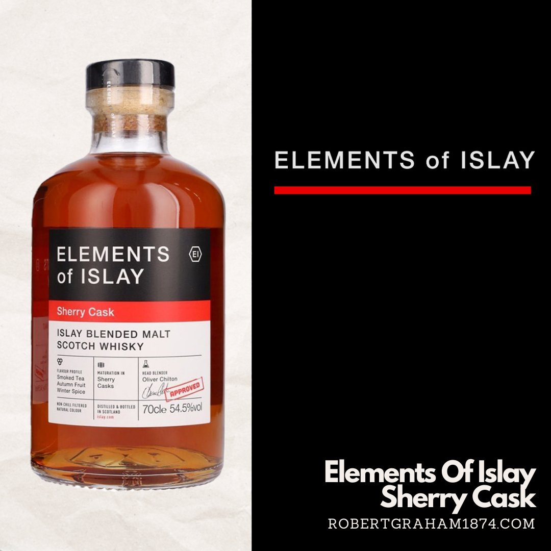 RGWhisky's tweet image. Indulge in Islay whisky, a harmonious blend from the core collection by Elements of Islay. It unites whiskies from the north and south coasts, aged in a fusion of first-fill and refill sherry butts and hogsheads. 

Available On Our Website. #SingleMalt #ElementsOfIslay