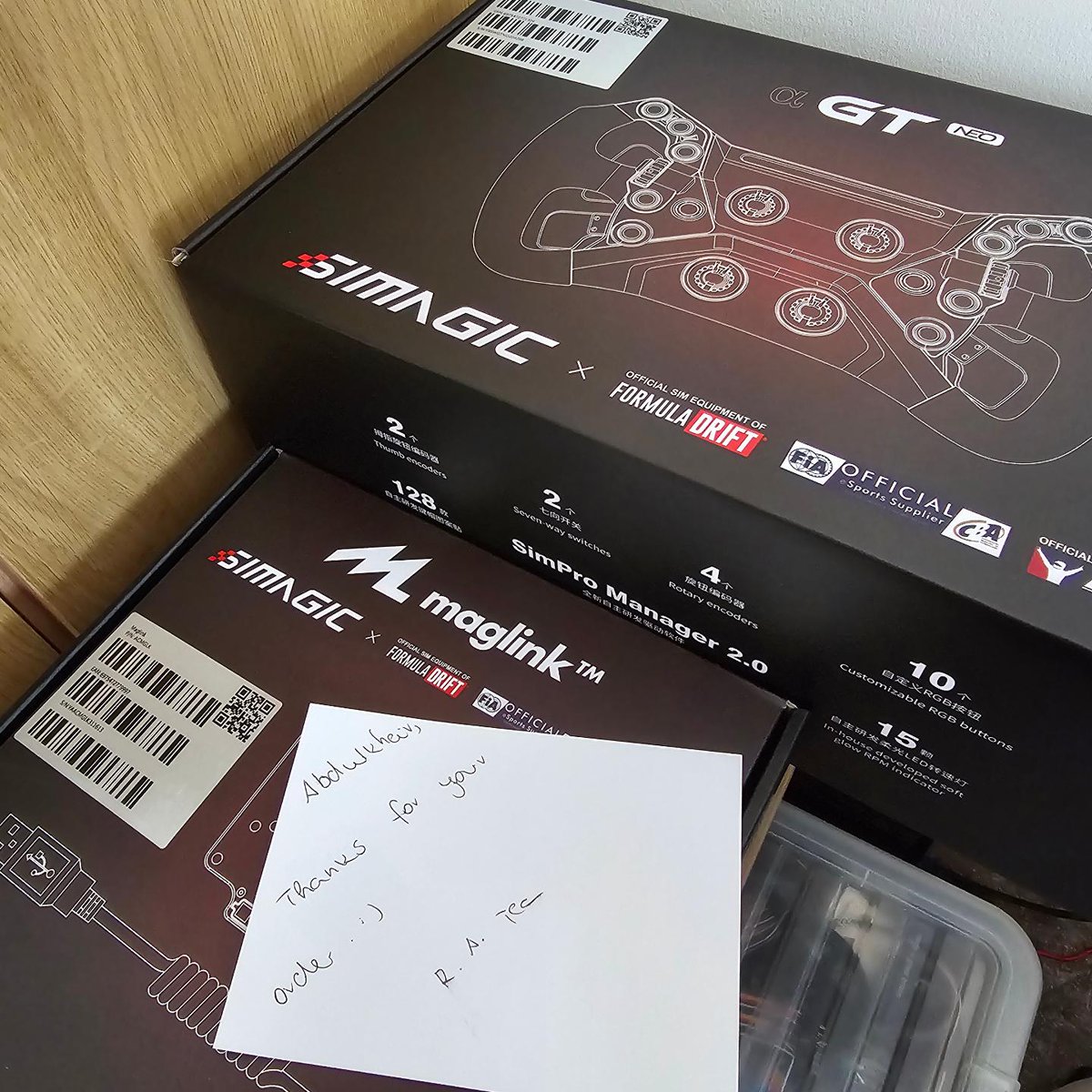 SimGamerNerd's tweet image. Thank you very much @raceanywhere. @SimagicOfficial GT Neo is ready to leave the pits.