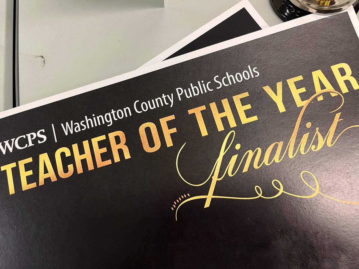 Get ready! We are driving across the school system to surprise our finalists for the next @wcpsmd Teacher of the Year!