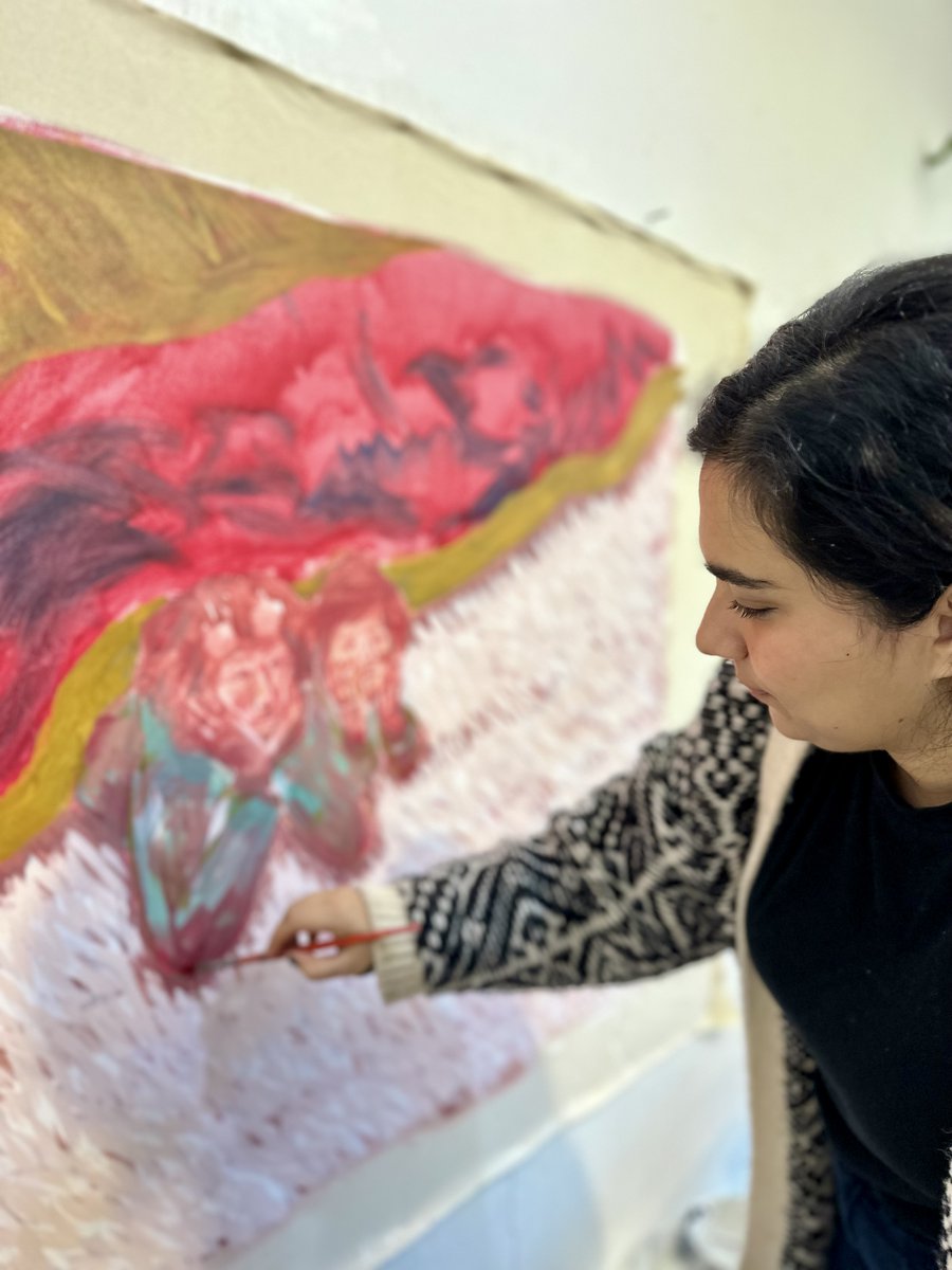 CMA Artist in Residence Noormah Jamal opens the doors of her studio to discuss her favorite art tools, her Pakistani childhood, and learning to paint in the Mughal Miniature style. Read more: cmany.org/field-notes-1/…