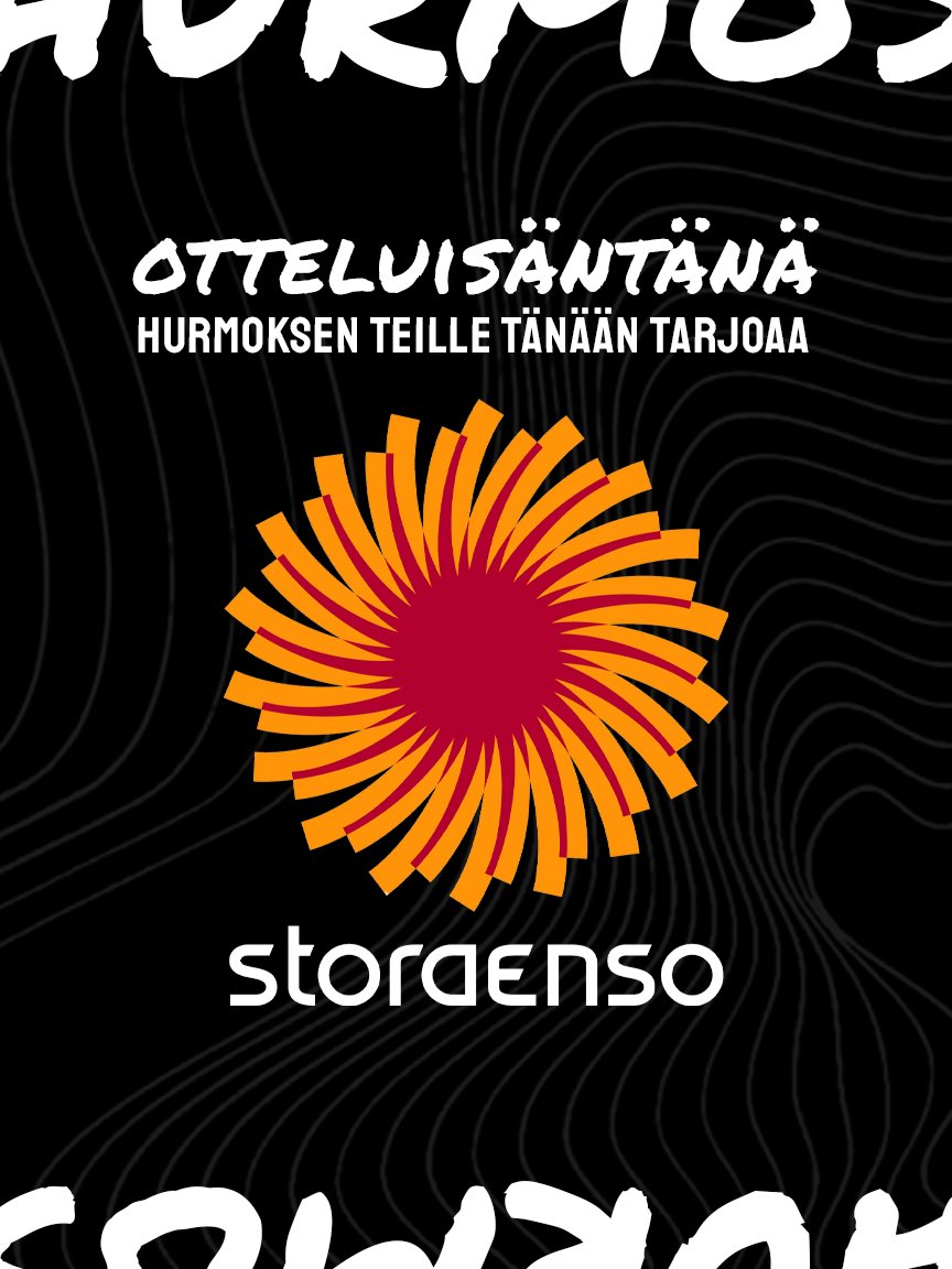 Tänään Hurmoksen kotipelissä otteluisäntänä Storaenso! ⚡️

Tervetuloa Urheilutalolle klo 18.30❗️🐻

#kotipeli #pelipäivä #lentopallo #mestaruusliiga