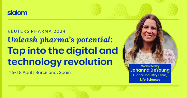 BwinerSlalom's tweet photo. Join Slalom's Johanna DeYoung at Pharma 2024 as she moderates an engaging panel on unlocking the full potential of pharma through technology. We hope to see you there, and I’d love to connect you with Johanna and team! #ImWithSlalom #SlalomLifeSciences... https://t.co/JCAh5apOmo https://t.co/WTvo33geMG