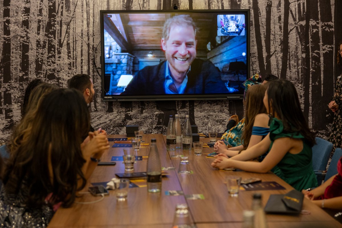 (3/10) To Prince Harry, The Duke of Sussex; thank you for continuing to support The Legacy Award, our recipients were delighted to discuss their social action projects with you.