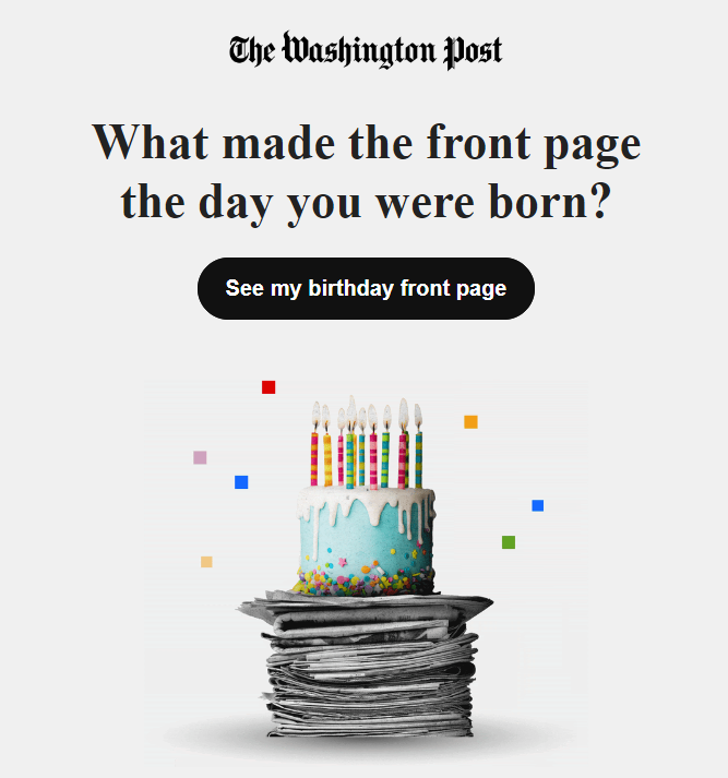 In other words, our, "select," marketing partners want to target your demographic, but you haven't supplied your birthday. Can you fix that so we can bombard you with, "targeted," ads?