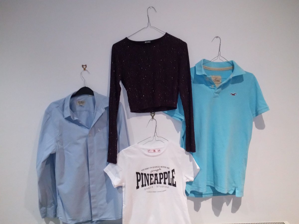 Clothes from Pineapple Studios, Jack Will and Hollister coming in for the swap on Friday. If you don't have any clothes to donate yourself, pay just 2 pounds on Friday to take away one of these!