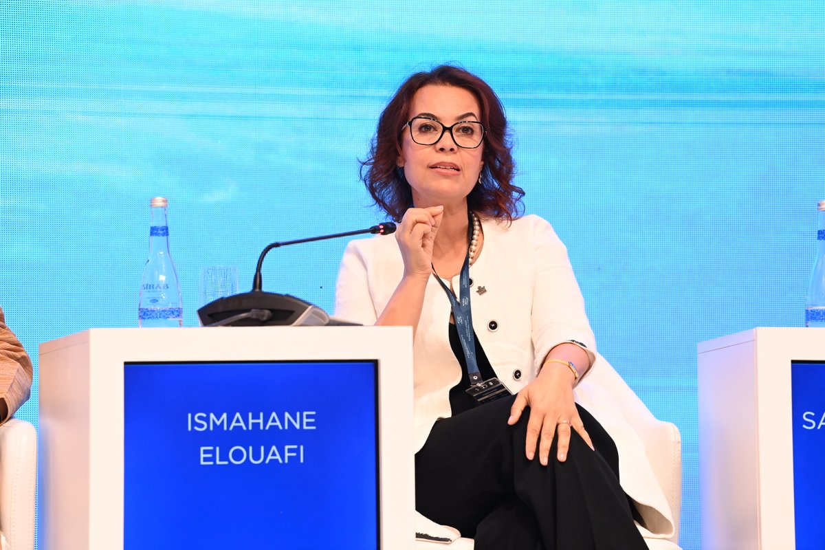 CGIAR's tweet photo. 📸Highlight from the #GlobalBakuForum: @CGIAR_EMD Ismahane Elouafi emphasized agrifood systems' pivotal role in addressing climate change and conflict.
🔗Read more: https://t.co/pehmVTYann
#OneCGIAR #XIGBF https://t.co/KI9GPy7eBY