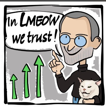 Good to see $LMEOW now finally being added to <a href="/CoinMarketCap/">CoinMarketCap</a> 🐱🐱

coinmarketcap.com/currencies/lme… 👀