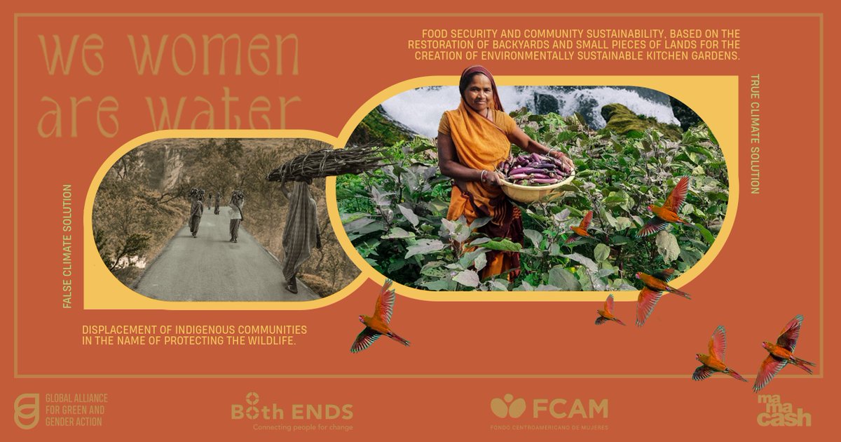 ¡La sabiduría tradicional elabora soluciones climáticas #GenderJust! Vea cómo en la comunidad Gond Adivasi en la India están contribuyendo a la seguridad alimentaria y la conservación del medio ambiente.. 🌿🧺 gaggaalliance.org/jardines-de-re…
#WeWomenAreWater #GAGGAatCSW68 #CSW68