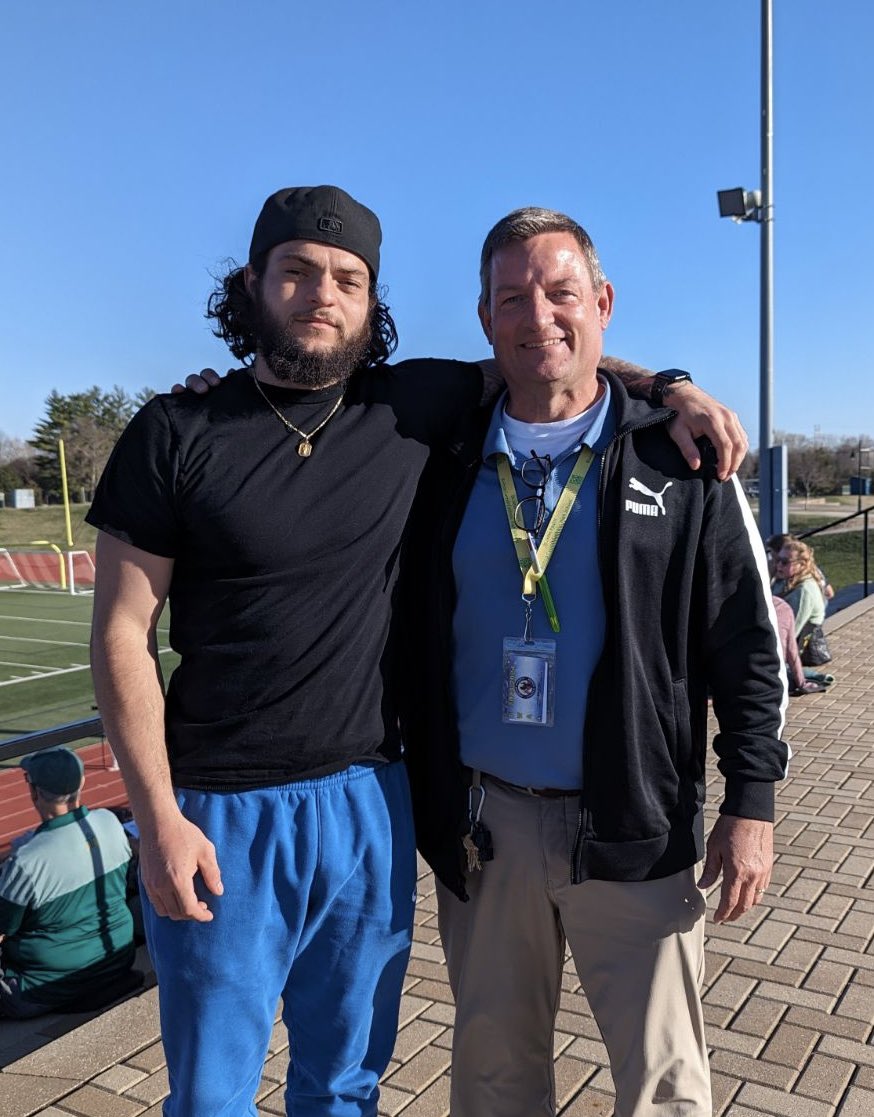 bcchs_soccer's tweet photo. One of the BC greats Corbyn Howard. We watched his younger sisters at the Girl’s season opener at Trinity last night.4 year letterman, 3 time City League Champ, 3 time Regional Champ, 2 time 3rd Place State, State Runner-up. An All-city and All-state player. 🐐 https://t.co/lfdI1CMQC9