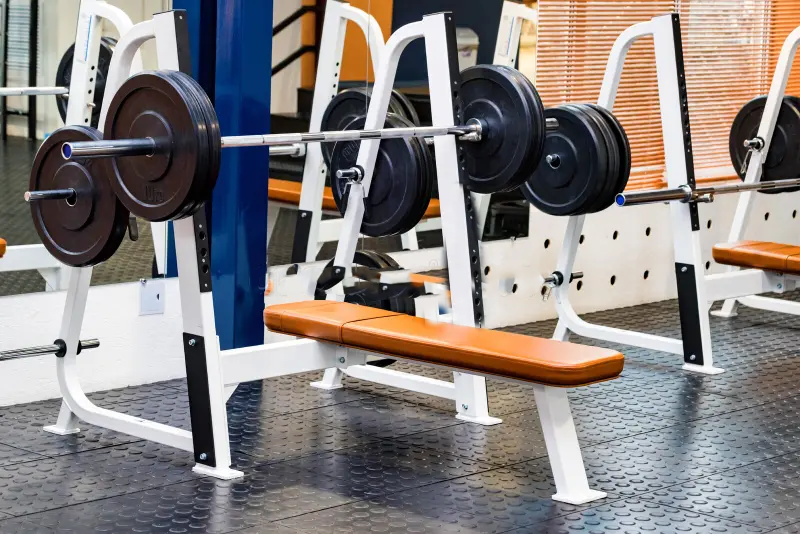 HumzaMoham51679's tweet photo. Please make sure to put back any weights you have put on the bench press, this could be quite infuriating to constantly take off the weight of the barbell on the bench press. https://t.co/VnasB9VuaA