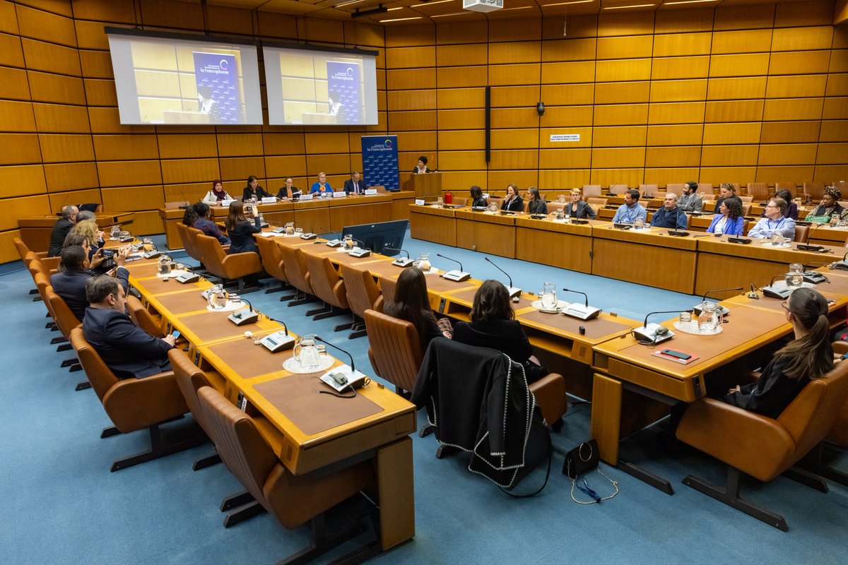 CTBTO's tweet image. 🇺🇳 Dans le cadre de la Journée de la langue française, nous avons participé à une table ronde sur « La Francophonie et les technologies numériques » aux côtés des représentants d'autres organisations internationales. L'OTICE s'engage pleinement à promouvoir le #multilinguisme.