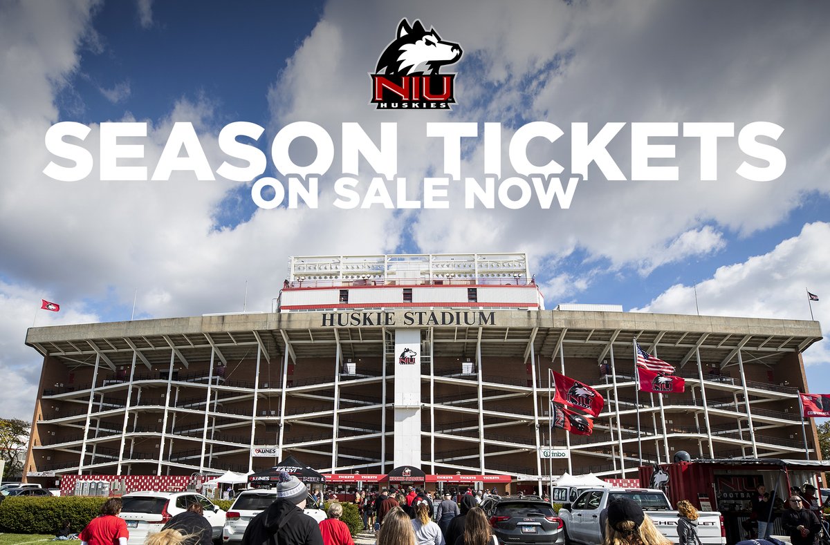 Be a part of Huskie Nation! 🐾 NIU Football Season Tickets are on sale NOW! Purchase here: bit.ly/4c5g4tt #GoHuskies | #TheHardWay