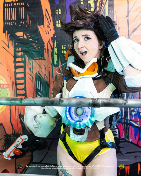 Much&iacute;simas gracias a todos los que fueron a visitarme en @lamolemx ❤️ Me encant&oacute; verlos, y agradezco<a href="/tag/cosplay"class="tags"><span>#cosplay</span></a><a href="/tag/overwatch"class="tags"><span>#overwatch</span></a>