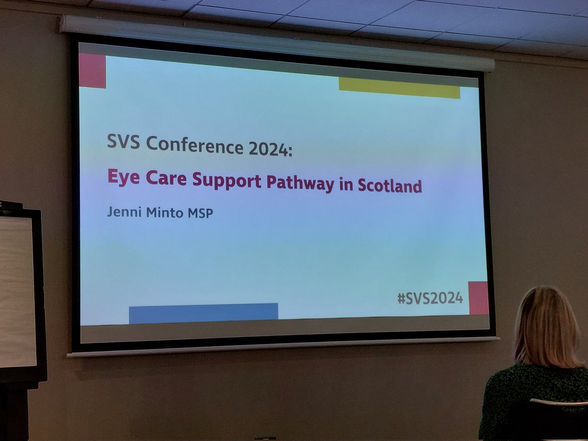 We're at the Scottish Vision Strategy conference in Edinburgh today - focusing on the theme of the Eye Care Support Pathway in Scotland. Really useful updates and powerful insights being shared at this great event facilitated by @RNIBScotland