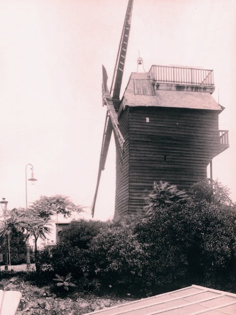 Le Moulin de la Galette. Montmartre 1924. Paris