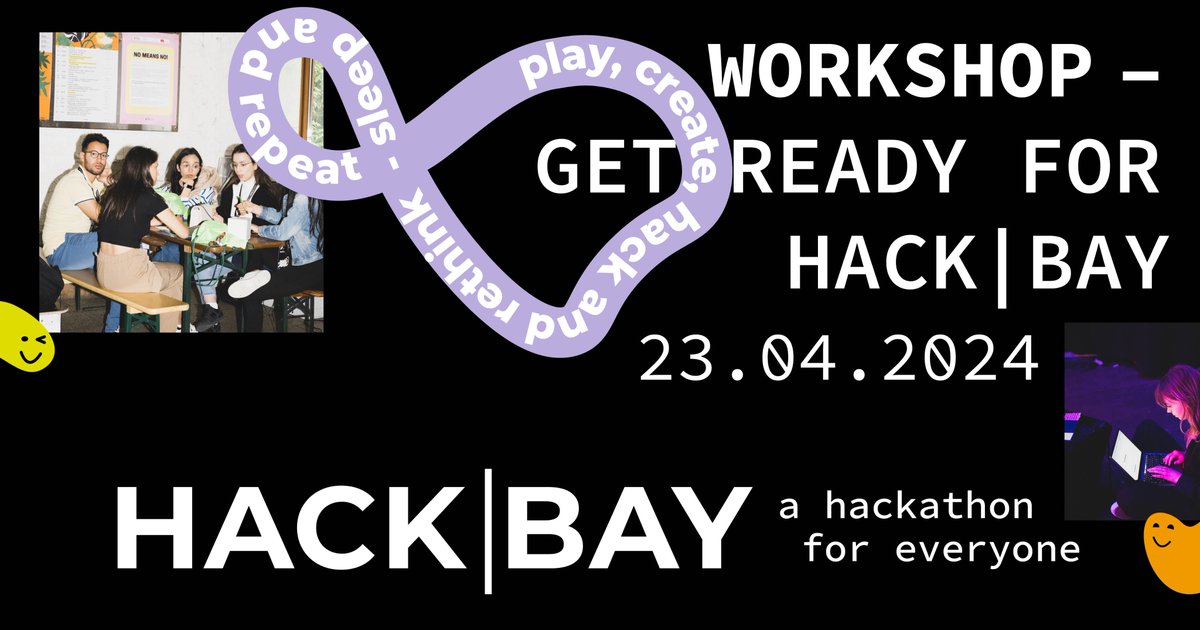 We have few tickets left for our free “get ready for HACK|BAY” workshop on 23. April. Get a preview of what awaits you at the HACK|BAY 2024, meet other interested peers, and gain valuable input you can apply directly at the hackathon. Sign up here 👉 lnkd.in/g4FjtvTs