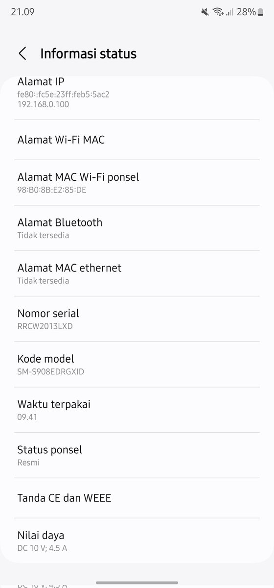 Ixone1708's tweet photo. Asli sebenrnya males ngomong begini. Sinyal seluler s22 ultra saya naik turun untuk browsing dll. Sudah di bawa ke SC tapi nihil sekelas hp flagship ko begini https://t.co/yNzh1YKSvI