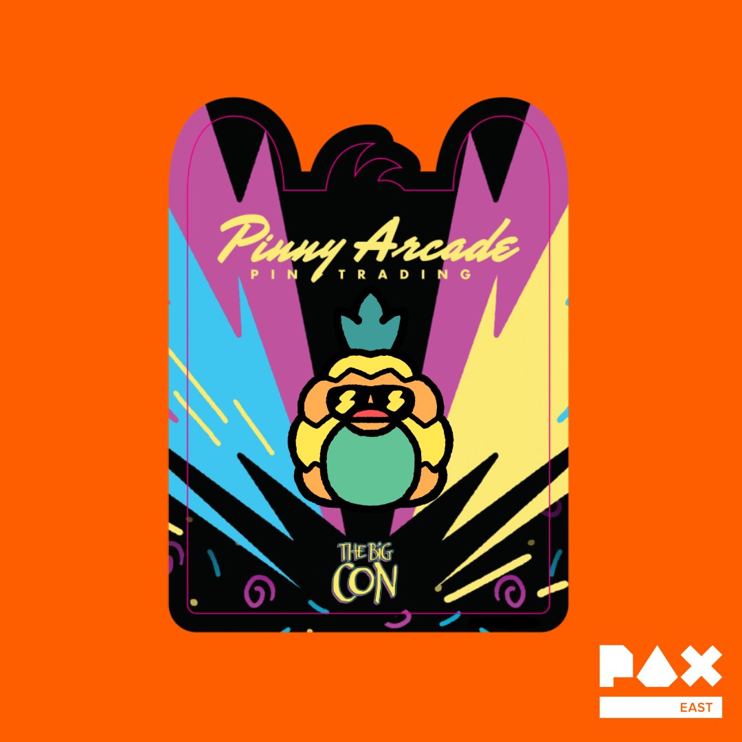 You might not think that pineapple belongs on pizza 🤔 BUT it sure as HECK belongs on a @pinny_arcade pin 🍍❤️ Pick up your very own Golden Burblo pin this #PAX East at Booth 19031! #PAXEast2024 #PinnyArcade #videogames #collectors