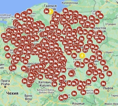 N B (@lovelynancie) on Twitter photo 🚜🇵🇱Poland Today - Around 70,000 farmers are set to block roads near 500 settlements.
Follow <a href="/NoFarmersNoFoud/">No FARMERS No FOOD</a> 🚜🇵🇱Poland Today - Around 70,000 farmers are set to block roads near 500 settlements.
Follow <a href="/NoFarmersNoFoud/">No FARMERS No FOOD</a>
