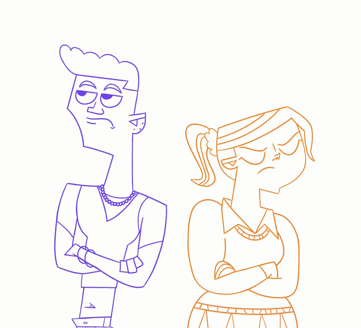 Frenemies (WIP for season 3 team concepts)
#tditwt #totaldramaisland #totaldramafanart #totaldramareboot