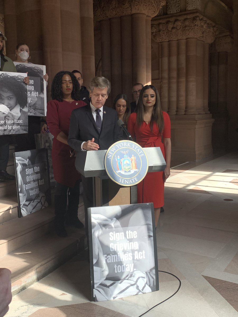Lawmakers making another stab at revising NY’s wrongful death statute. “Grieving Families Act” was included in the state Senate’s one-house budget proposal…
