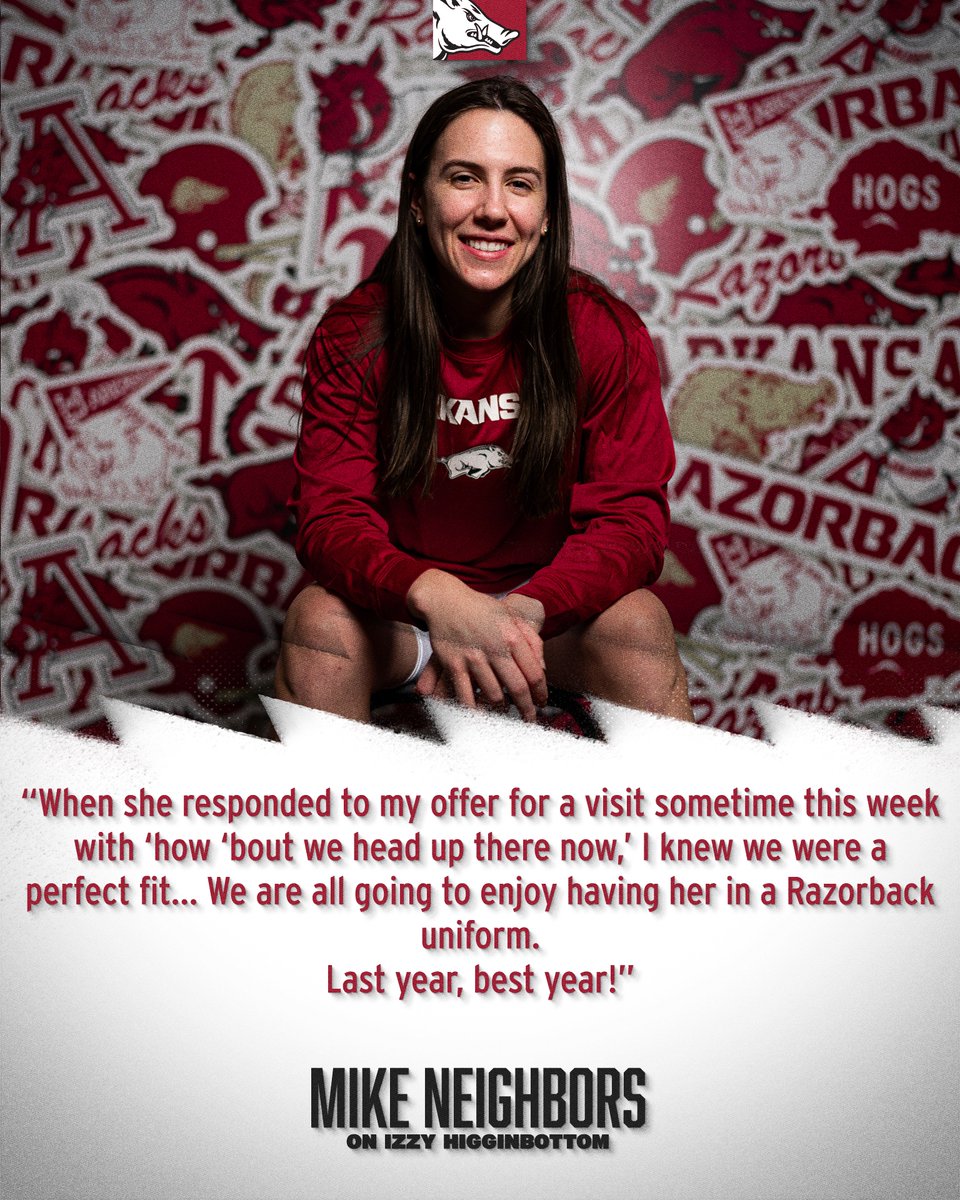 Last year, best year 🐗

The #SigningStory of how <a href="/izzymoney30/">Izzy Higginbottom</a> became a Hog --&gt;&gt; bit.ly/43sYVpF