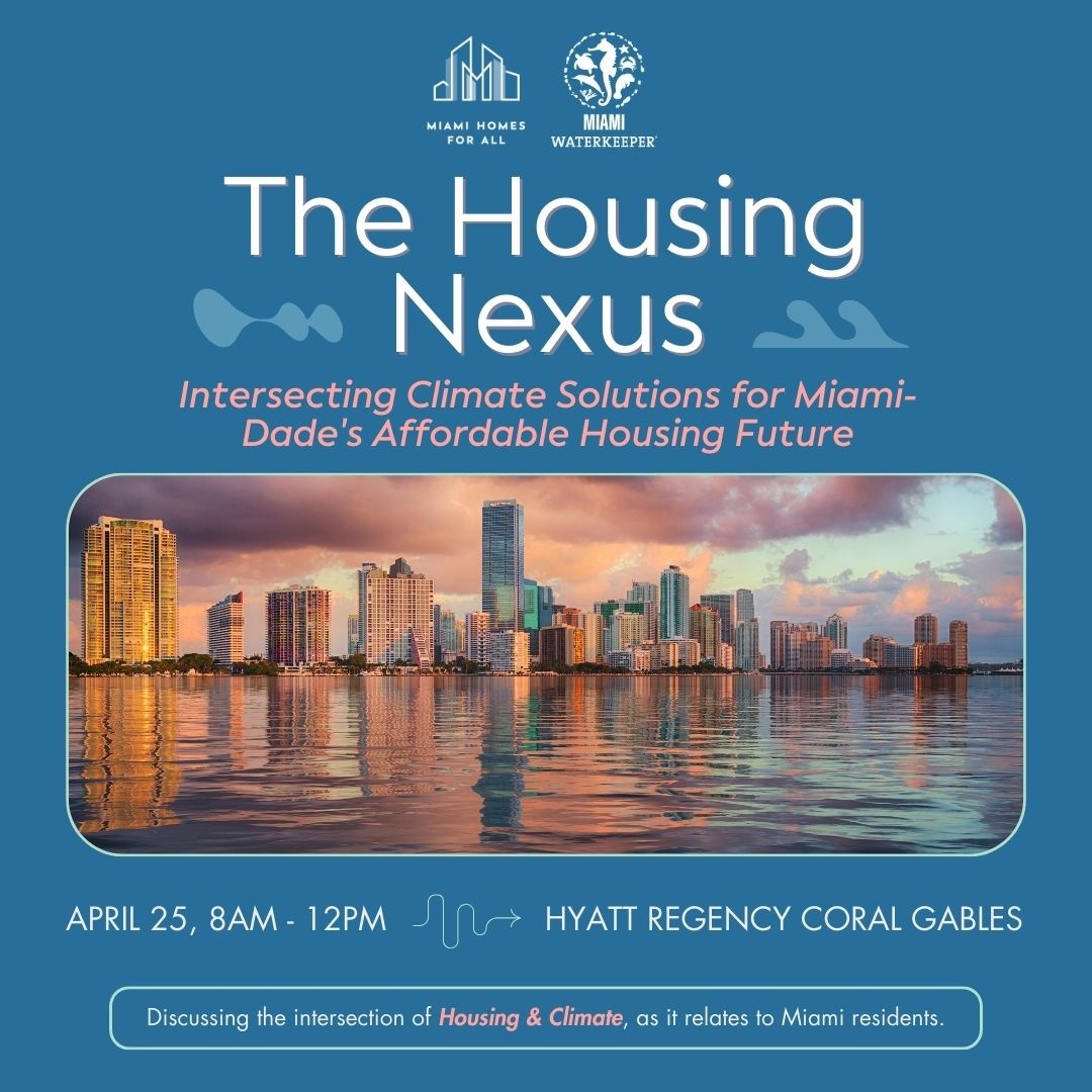 MHFA proudly invites you to our first stakeholder breakfast of 2024 in partnership with @Miamiwaterkeeper where we will discuss the intersection of Housing & Climate. Special guests and panelists to be announced soon! bit.ly/3v9lHq9 #climateweekmiami #miami #housing