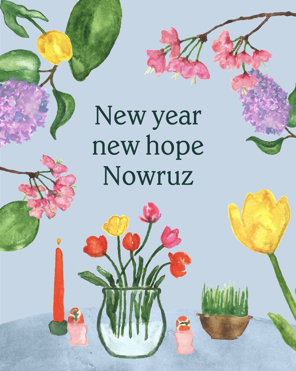 Happy Nowruz! A time for renewal, positivity, and connection. We ready ourselves for all the new beginnings that a new year can bring, filled with hope and abundant gratitude 🧿 'Let the beauty of what you love be what you do.' — Rumi #NewrozPirozBe #NevruzKutluOlsun #HappyNowruz