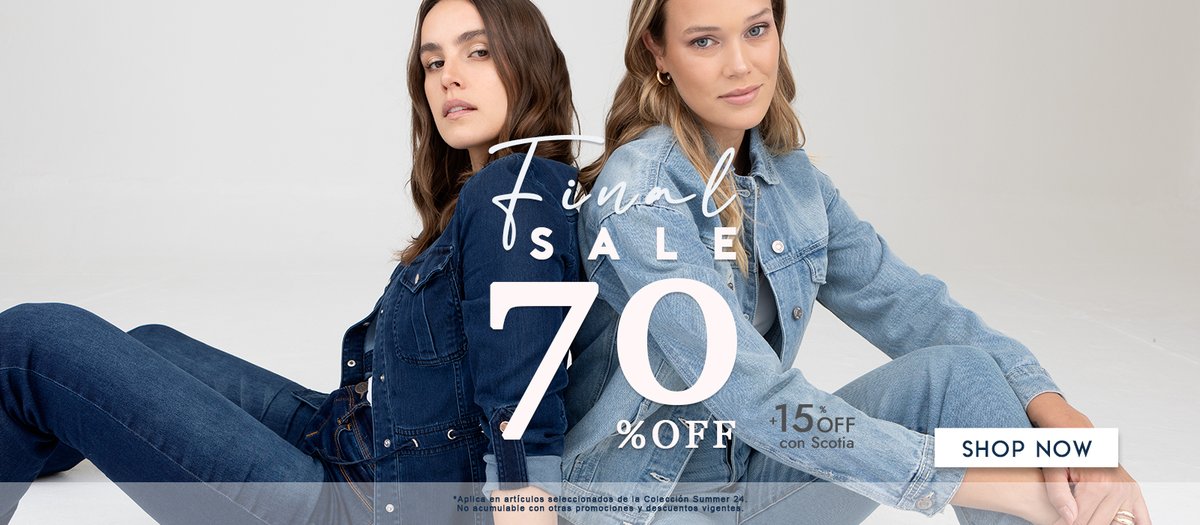 LAOPERAuy's tweet photo. ✨70% OFF + 15% OFF con Scotia✨
¡SALE en La Opera!

 Lleva tu prenda favorita con un DESCUENTO INCREÍBLE 😍 https://t.co/C2R7m0DQeb