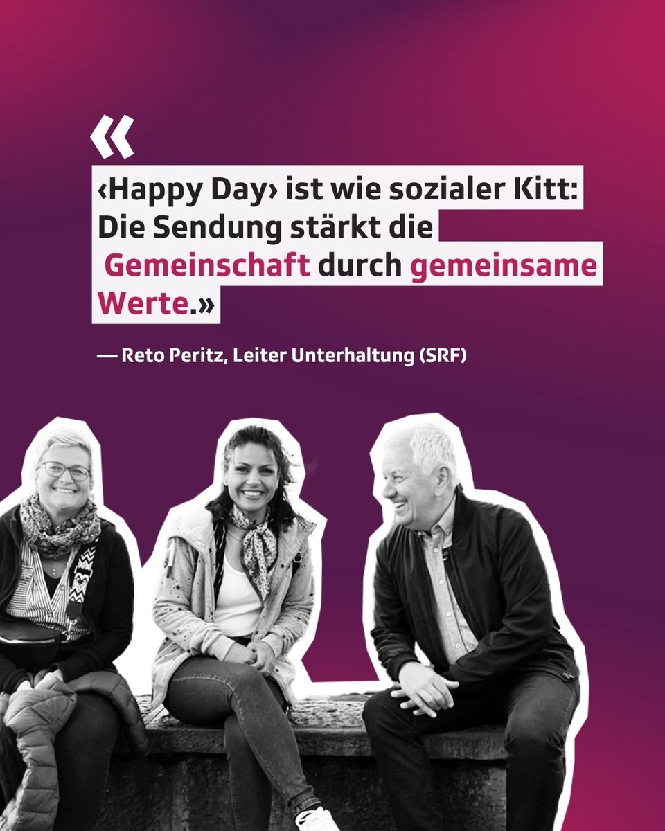 SRGSSR's tweet photo. Stellt ihr euch vor, ihr reinigt den Vorplatz eures Hauses &amp; plötzlich taucht @roebikoller mit seinem Kamerateam auf. Da bräuchten Sie vielleicht wie Bea auch einen Schnaps. Anlässlich des Weltglückstages, teilen wir eine Geschichte von @SRF-Happy Day: https://t.co/TzJPPmi7gc https://t.co/0UllCDCjne