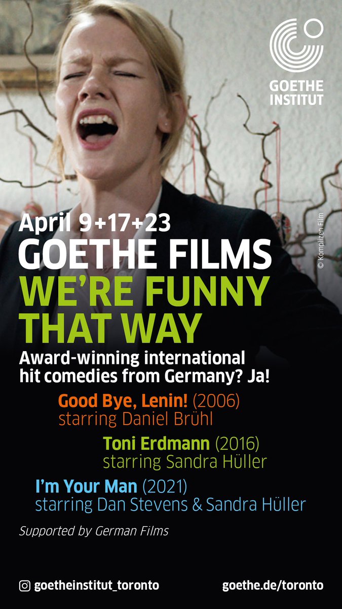 Time for a bit of a laugh (& a serving of system breakdown, neoliberalism & AI u/dystopia on the side): GOETHE FILMS @ TIFF Lightbox starts 9 April, 🎟️ on sale now at am.ticketmaster.com/tiff/goethe 🤖 .@goethetoronto @German_Films #GoetheTO