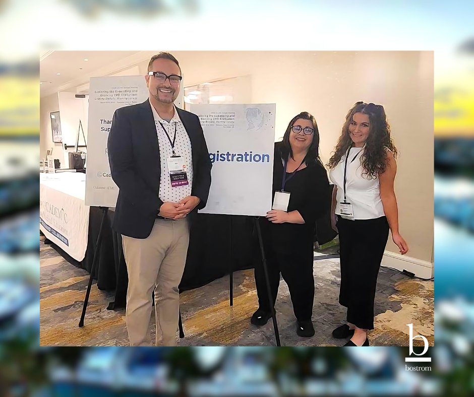 Shoutout to 🌟 Mik Bauer, Carla Fuqua & Lauren Friedman for making the 2024 @SACME_cpd Conference a hit in San Diego! 🌴 Their hard work made all the difference. Big thanks from the team and raving reviews from attendees! 🎉 #TeamBostrom #SACME2024