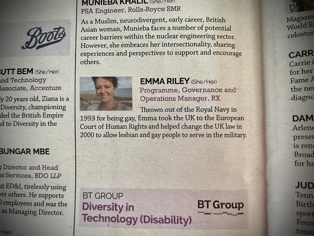 VDCEmma's tweet image. Tonight’s the night for the @BritDiversity and if that wasn’t exciting enough, there is a whole special section in @guardian about all the nominees! Thanks to @RXGlobal_  for submitting me and good luck to everyone 😁

#BDA24