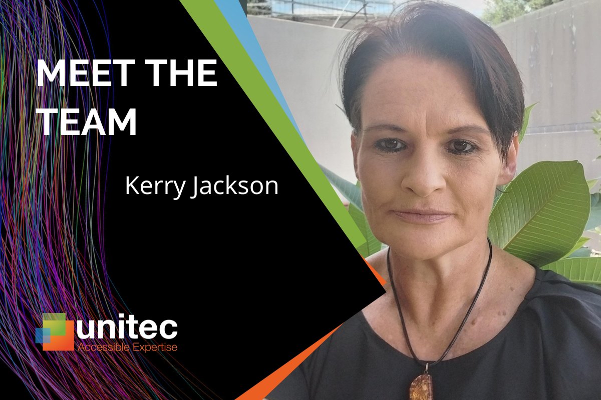 At Unitec we continually strive to enhance the quality and efficiency of the services we provide to you. As part of our ongoing commitment, we are thrilled to announce a new addition to our team, Kerry Jackson, who will be stepping into the role of IT Project Coordinator.