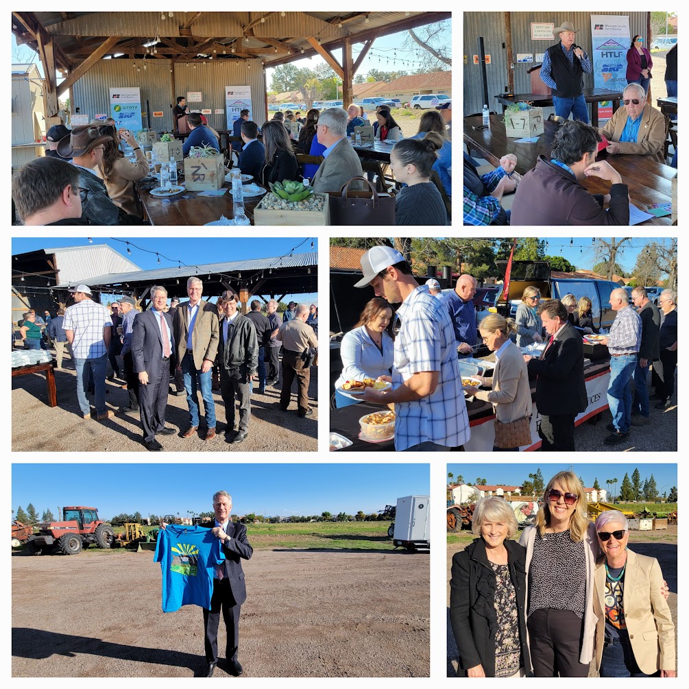 On #NationalAgricultureDay Farm Breakfast at the “Freeman Corn Patch” in @CityofMesa with the @maricopacounty Farm Bureau team & @AssessorEddie @ThomasGalvin AZ State Dept of Agriculture CEO Paul Brierly @MesaDistrict1 @MesaDistrict2 @MesaDistrict4 @mpsaz @EVPartnership