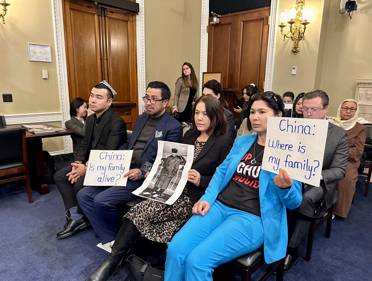 Happening now! We are at the Congressional-Executive Commission on China's hearing titled 'Stopping the Crime of Organ Harvesting: What More Must Be Done?' at the Longworth House Office Building in Washington, D.C. Uyghurs, whose family members have disappeared or been detained,…