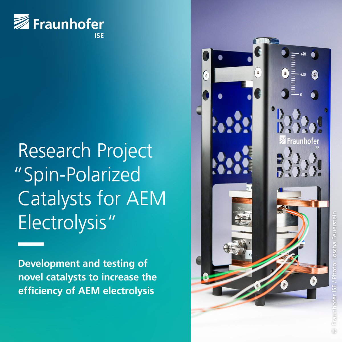 Fraunhofer ISE (@fraunhoferise) on Twitter photo Catalysts are used to accelerate the separation of #hydrogen and oxygen in water #electrolysis. In the "SpinCat" project, Fraunhofer ISE is investigating novel catalysts to increase the efficiency of AEM electrolysis:
ise.fraunhofer.de/en/research-pr… Catalysts are used to accelerate the separation of #hydrogen and oxygen in water #electrolysis. In the "SpinCat" project, Fraunhofer ISE is investigating novel catalysts to increase the efficiency of AEM electrolysis:
ise.fraunhofer.de/en/research-pr…