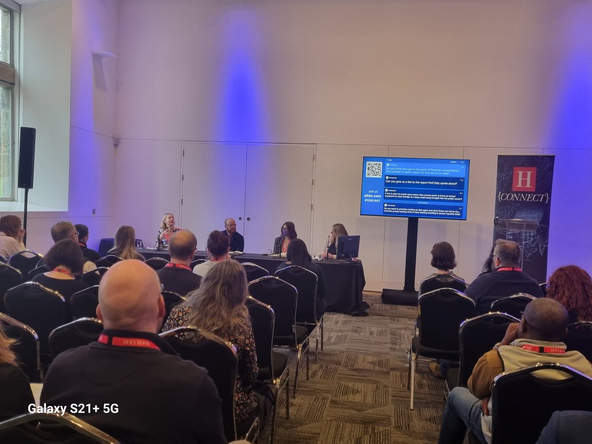HolyroodConnect's tweet photo. The second panel of the afternoon will discuss data ethics and practices for the public sector.
Chaired by @ChelseaJarvie
#ConnectDataSummit https://t.co/L5zY4V5YaA